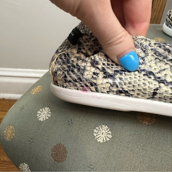 Cole Haan Grand Ambition | Snake Print Pointed Toe Loafers Size 9.5 - Picture 3 of 6